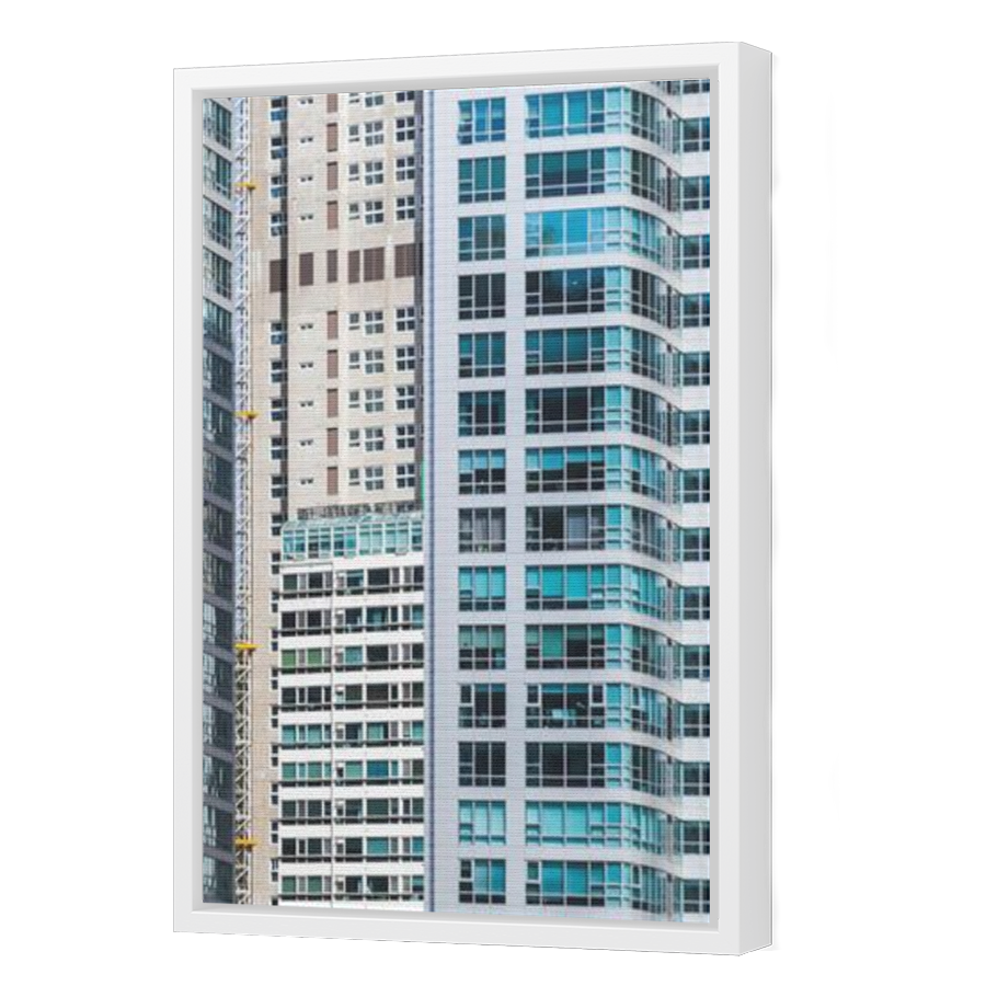 Thumbnail for Canvas - White Floating Frame