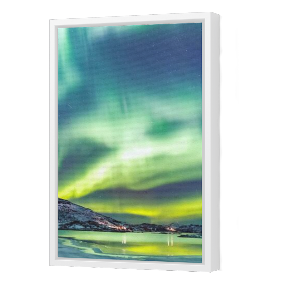 Thumbnail for Canvas - White Floating Frame