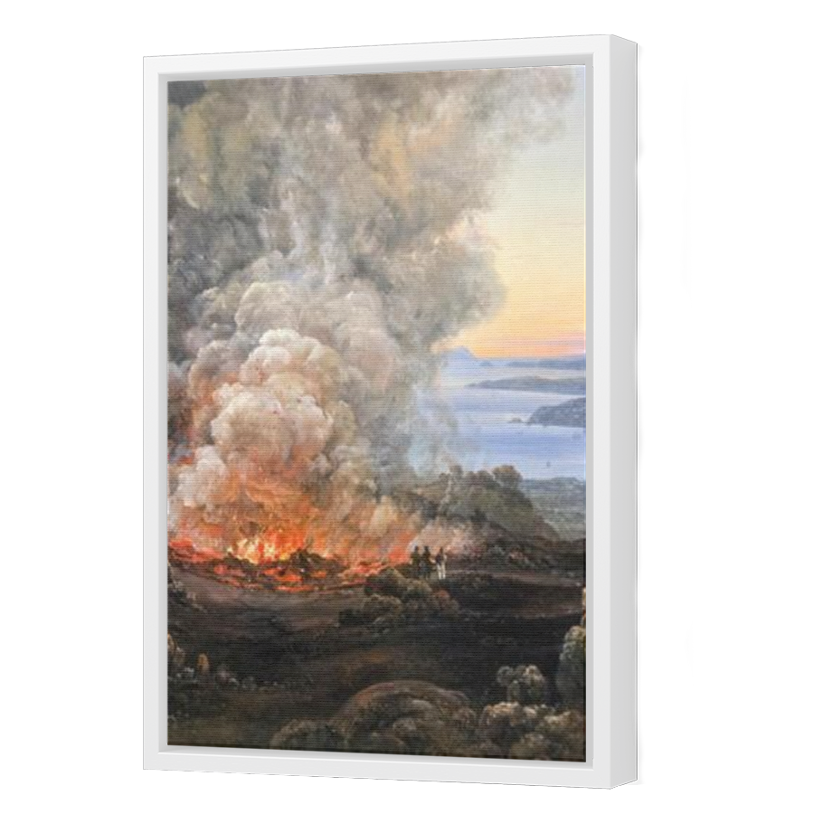 Thumbnail for Canvas - White Floating Frame