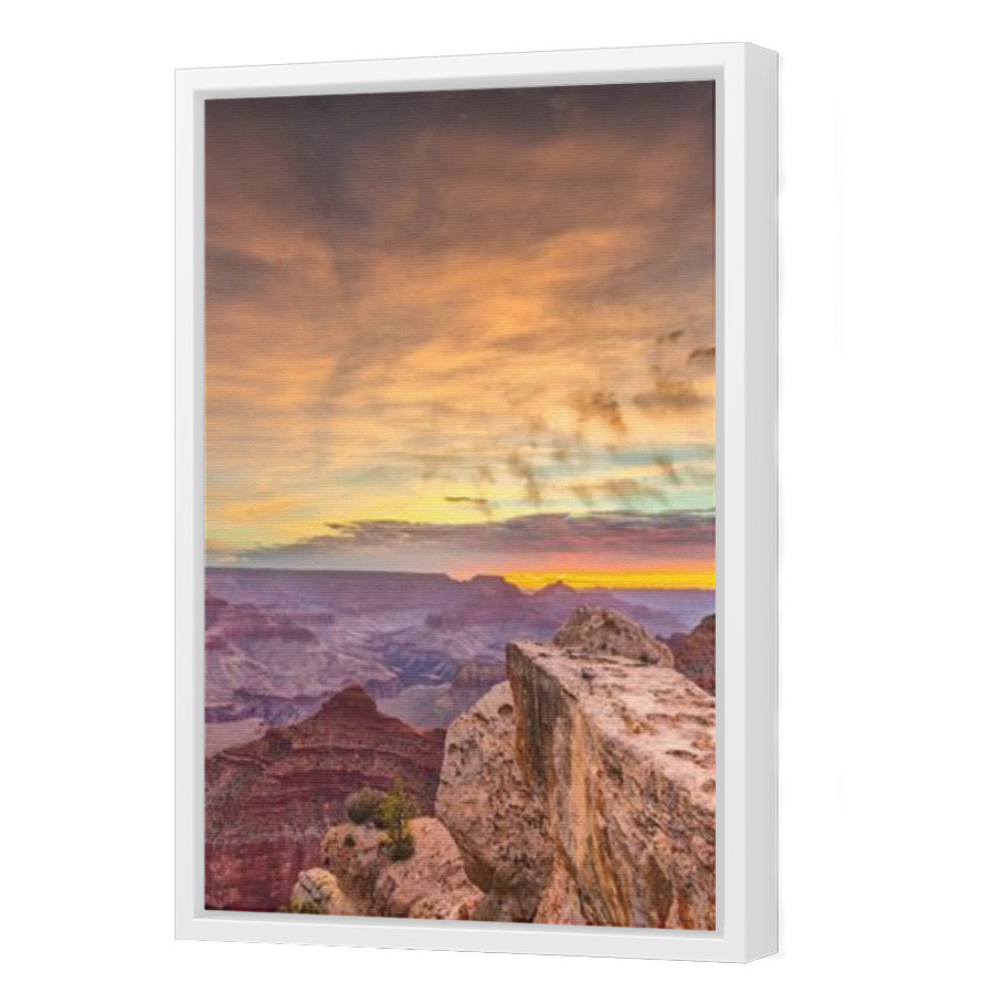 Thumbnail for Canvas - White Floating Frame