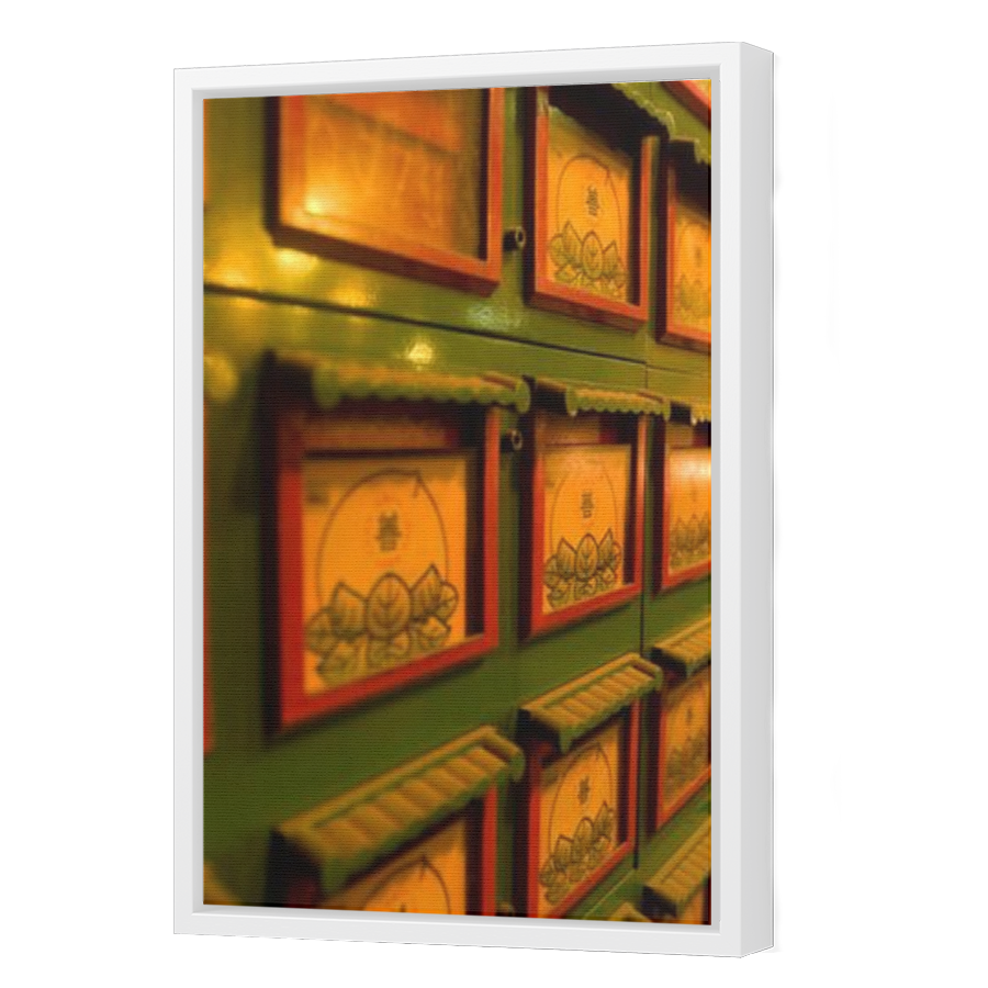 Thumbnail for Canvas - White Floating Frame