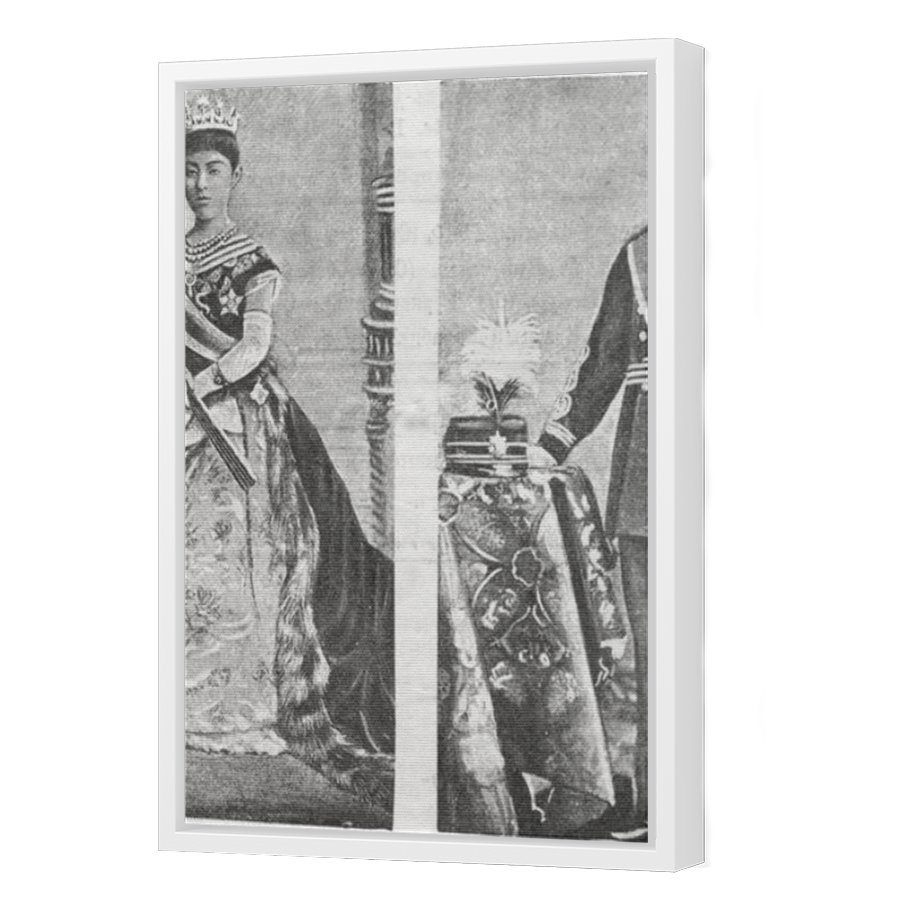 Thumbnail for Canvas - White Floating Frame