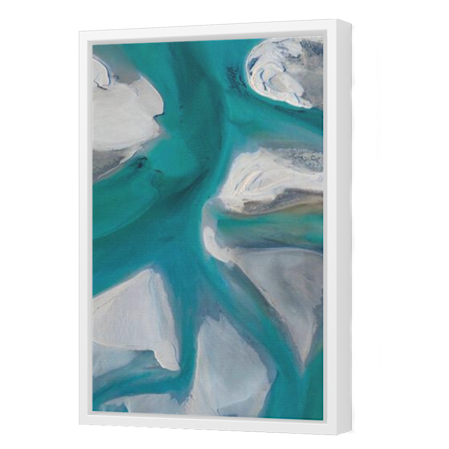 Thumbnail for Canvas - White Floating Frame