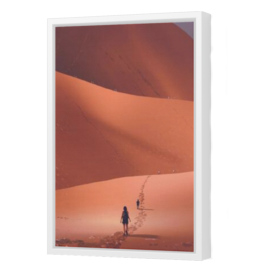 Thumbnail for Canvas - White Floating Frame