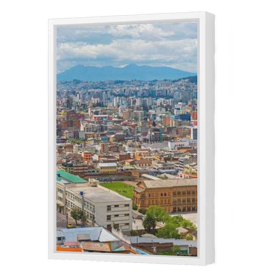 Thumbnail for Canvas - White Floating Frame