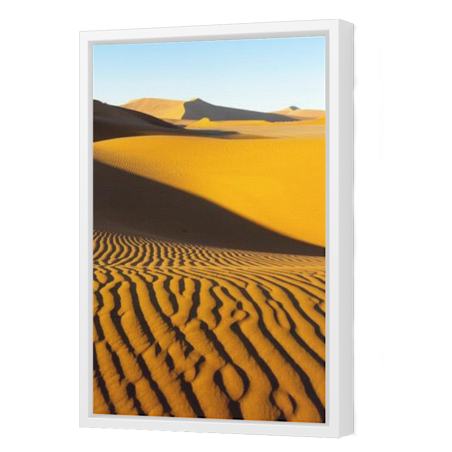 Thumbnail for Canvas - White Floating Frame