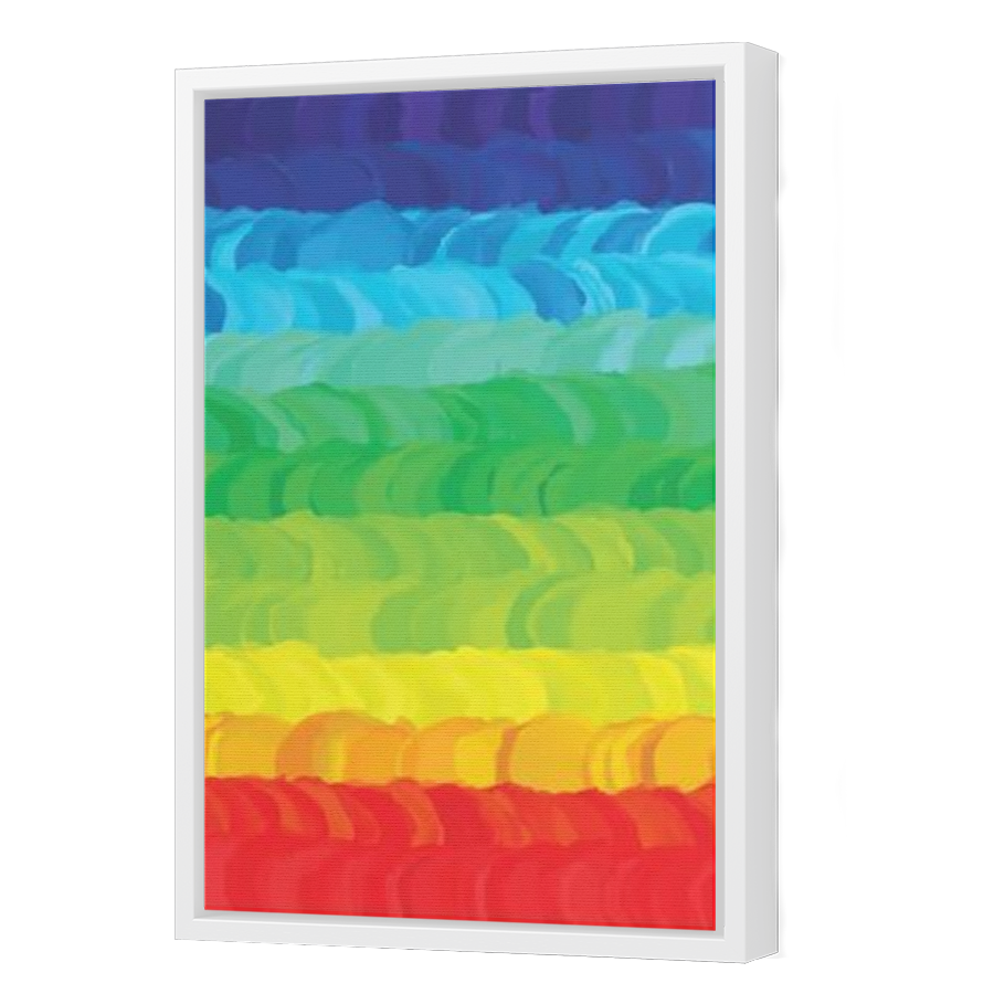 Thumbnail for Canvas - White Floating Frame