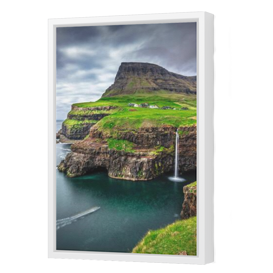 Thumbnail for Canvas - White Floating Frame
