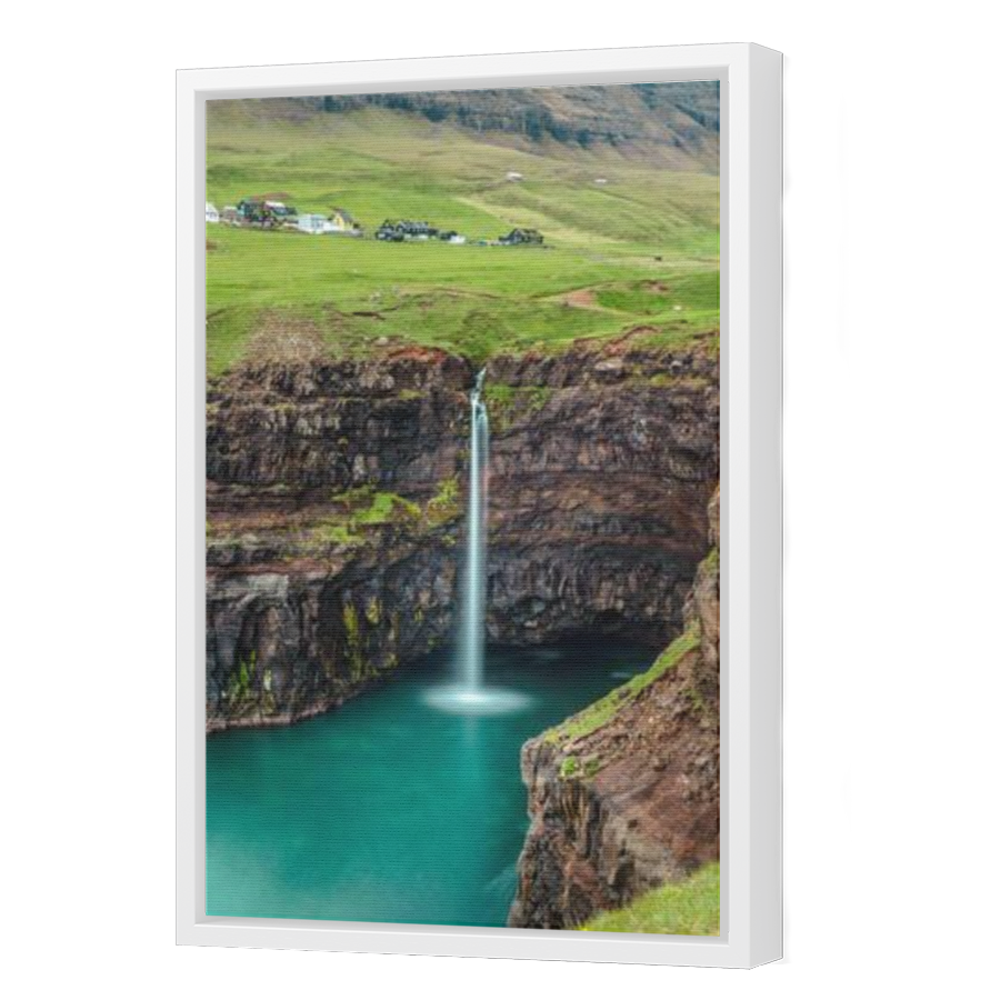 Thumbnail for Canvas - White Floating Frame