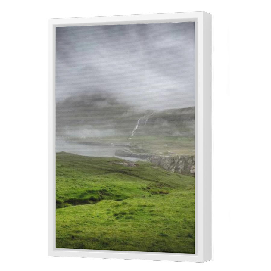 Thumbnail for Canvas - White Floating Frame