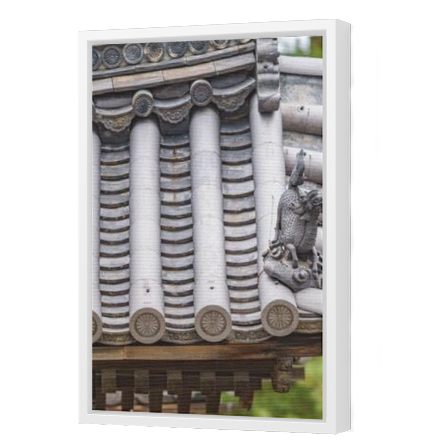 Thumbnail for Canvas - White Floating Frame