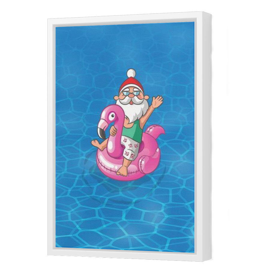 Thumbnail for Canvas - White Floating Frame