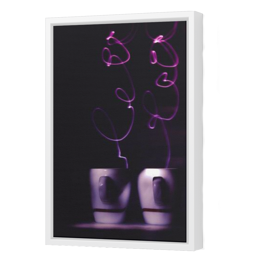 Thumbnail for Canvas - White Floating Frame