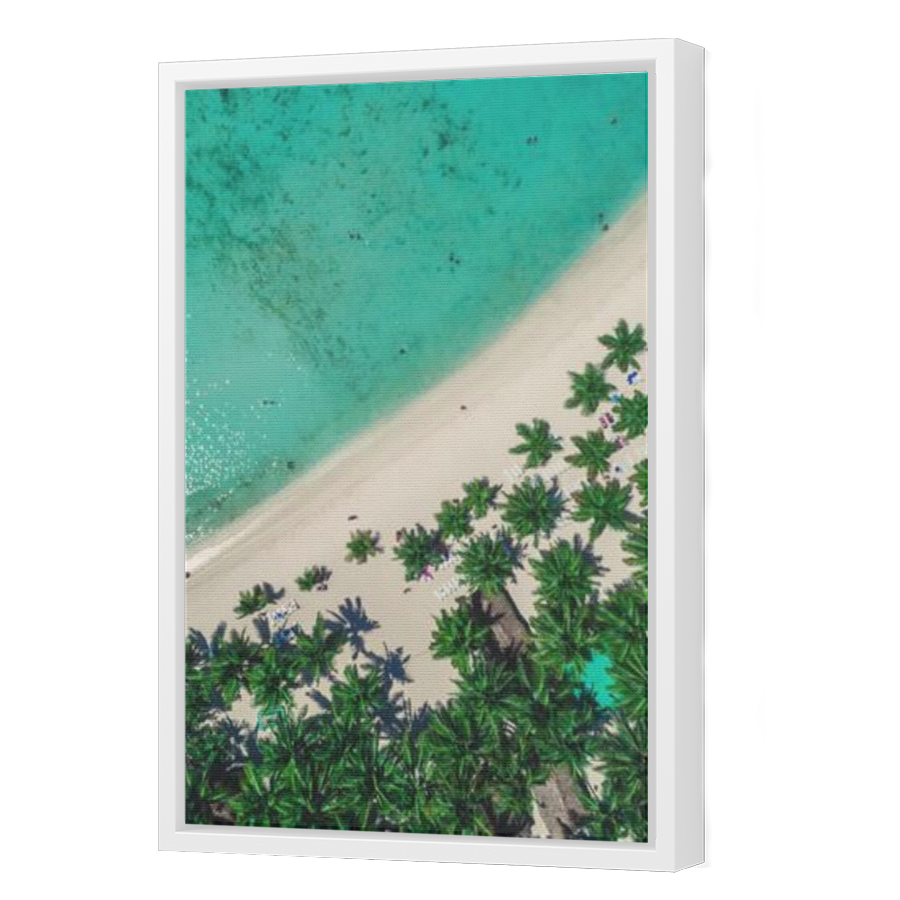 Thumbnail for Canvas - White Floating Frame
