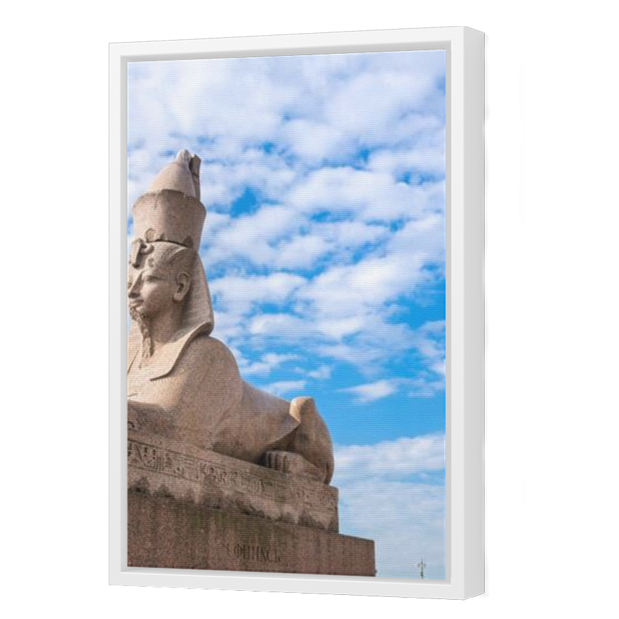 Thumbnail for Canvas - White Floating Frame