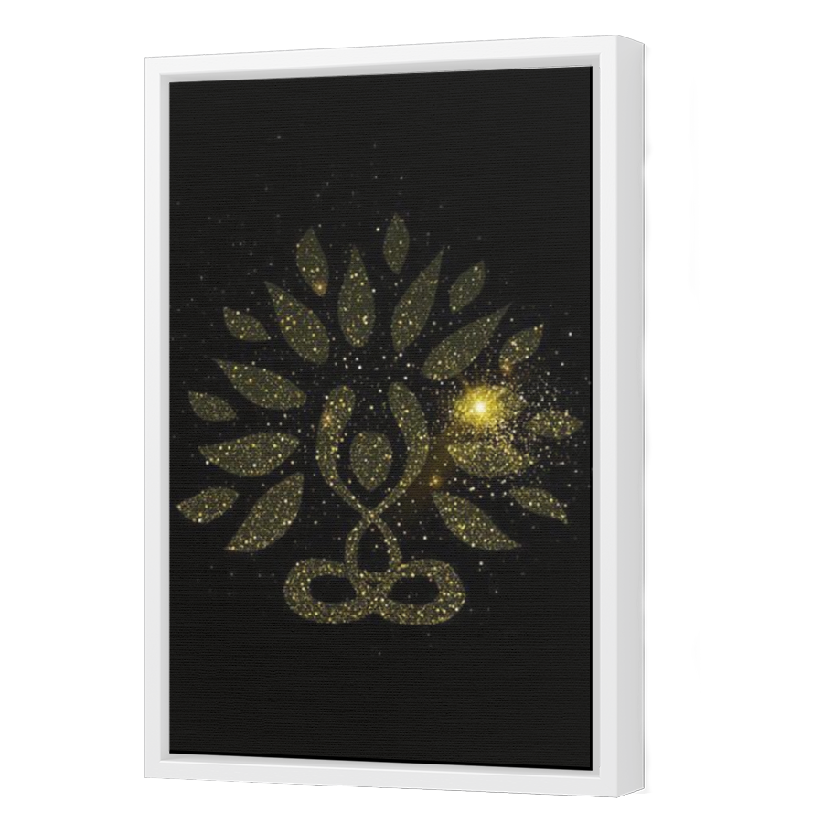 Thumbnail for Canvas - White Floating Frame