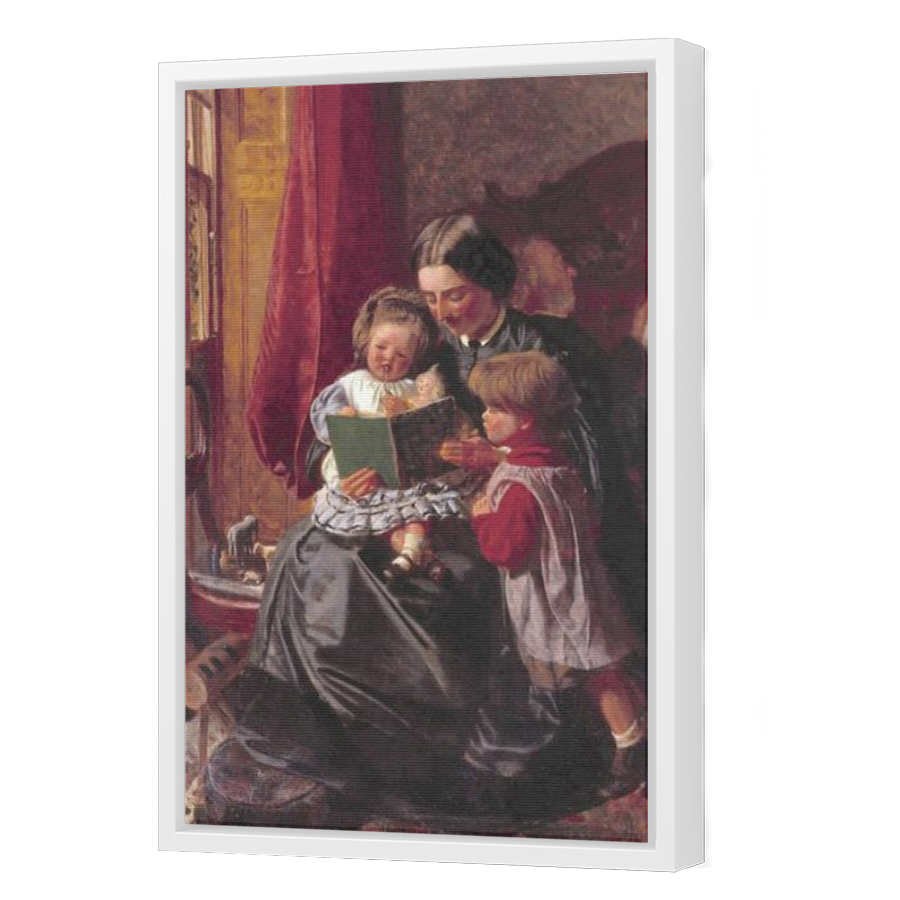 Thumbnail for Canvas - White Floating Frame
