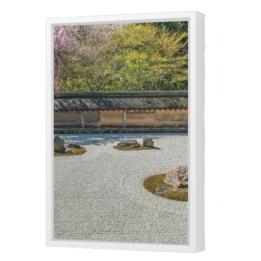 Thumbnail for Canvas - White Floating Frame