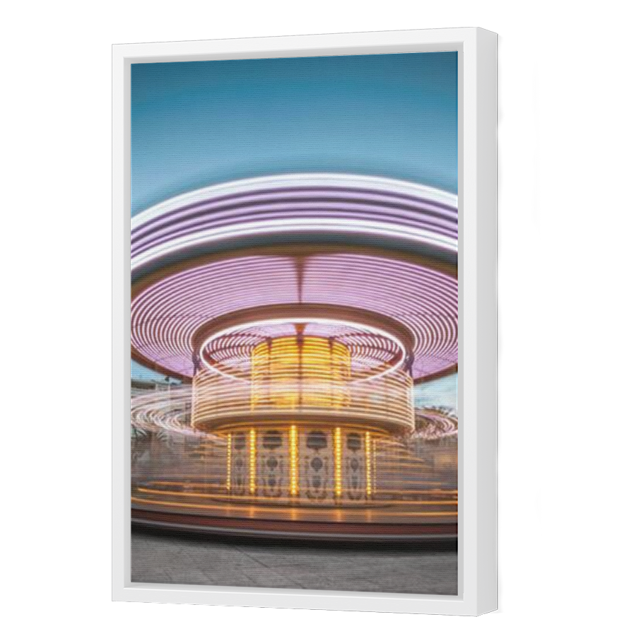 Thumbnail for Canvas - White Floating Frame