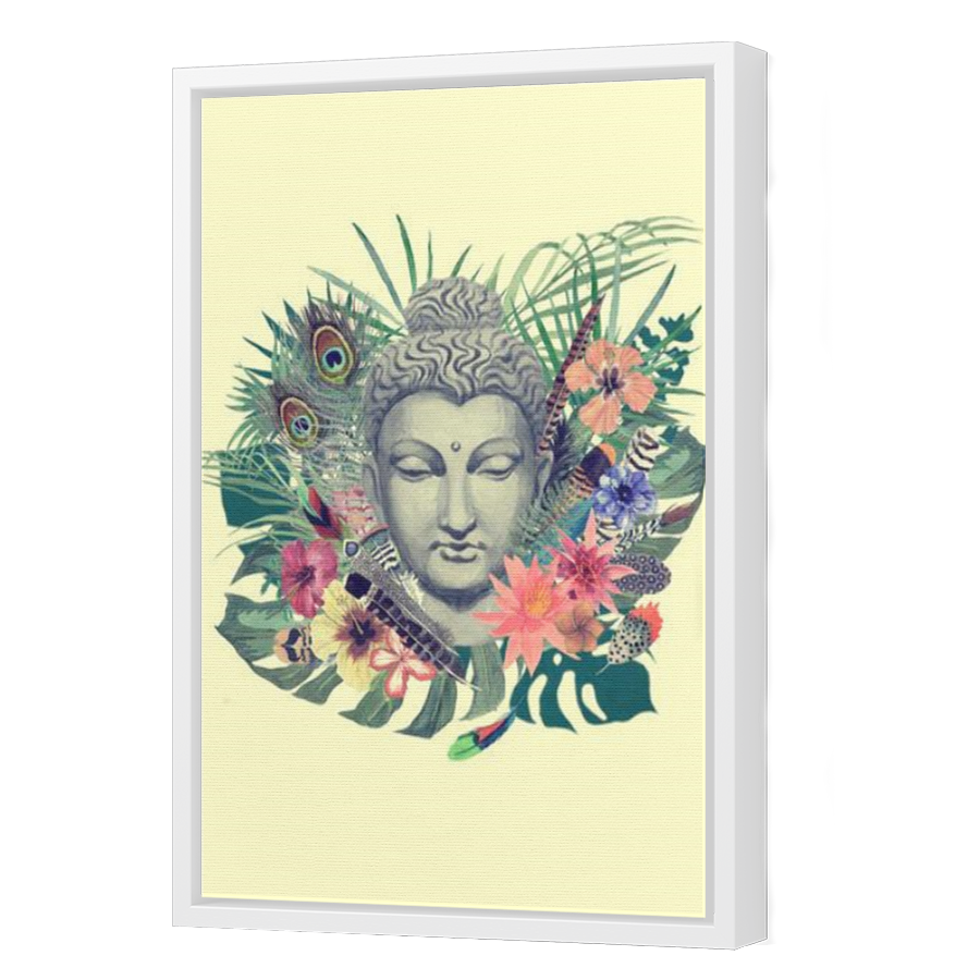 Thumbnail for Canvas - White Floating Frame