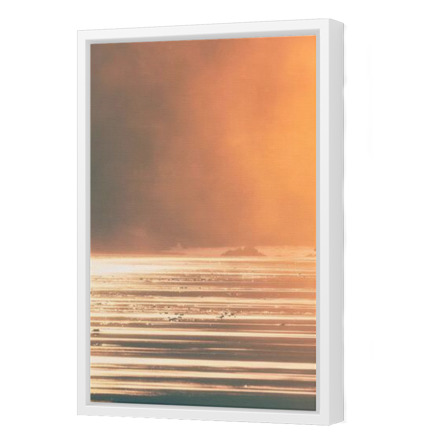 Thumbnail for Canvas - White Floating Frame