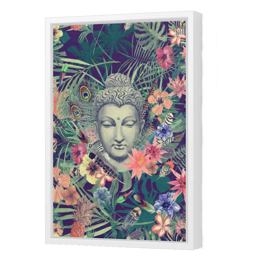 Thumbnail for Canvas - White Floating Frame