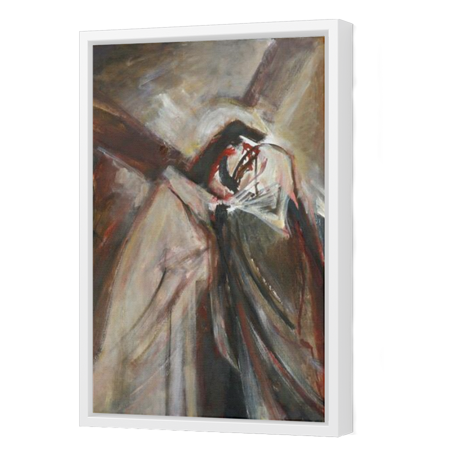Thumbnail for Canvas - White Floating Frame