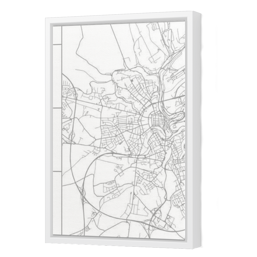 Thumbnail for Canvas - White Floating Frame