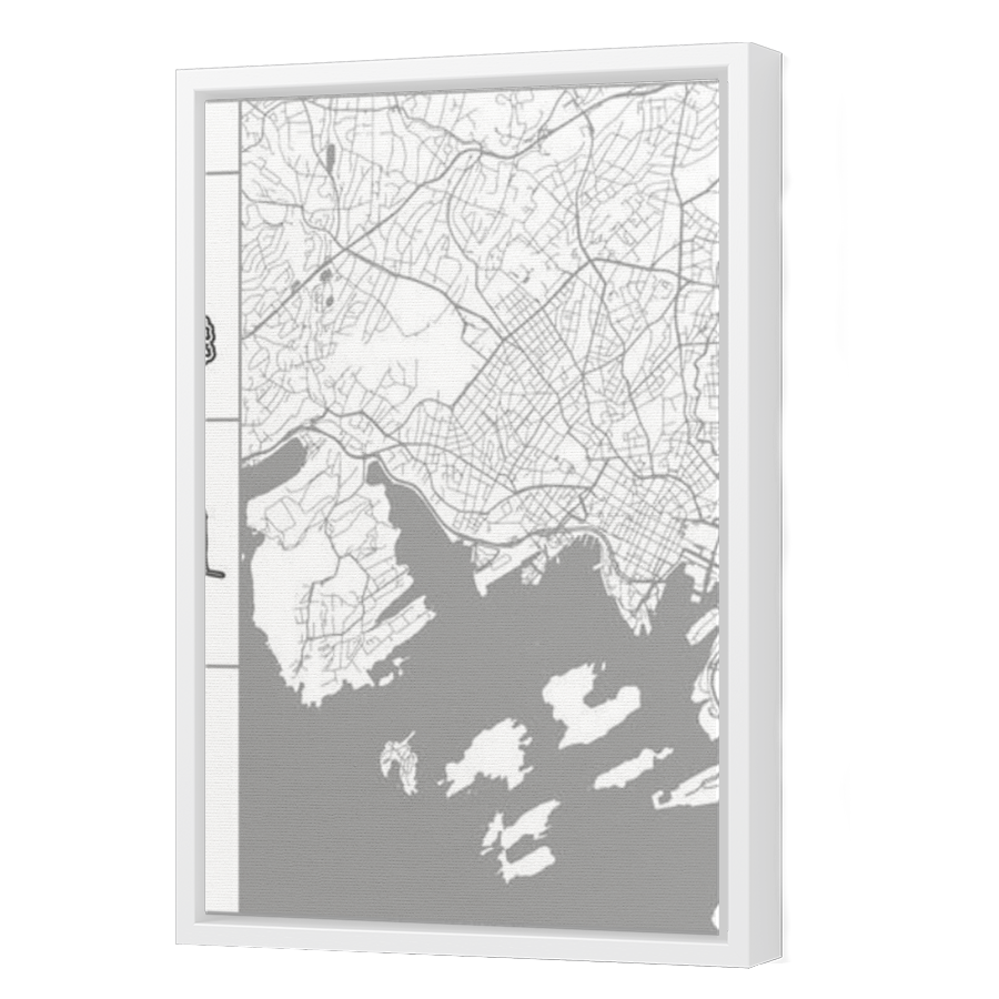 Thumbnail for Canvas - White Floating Frame