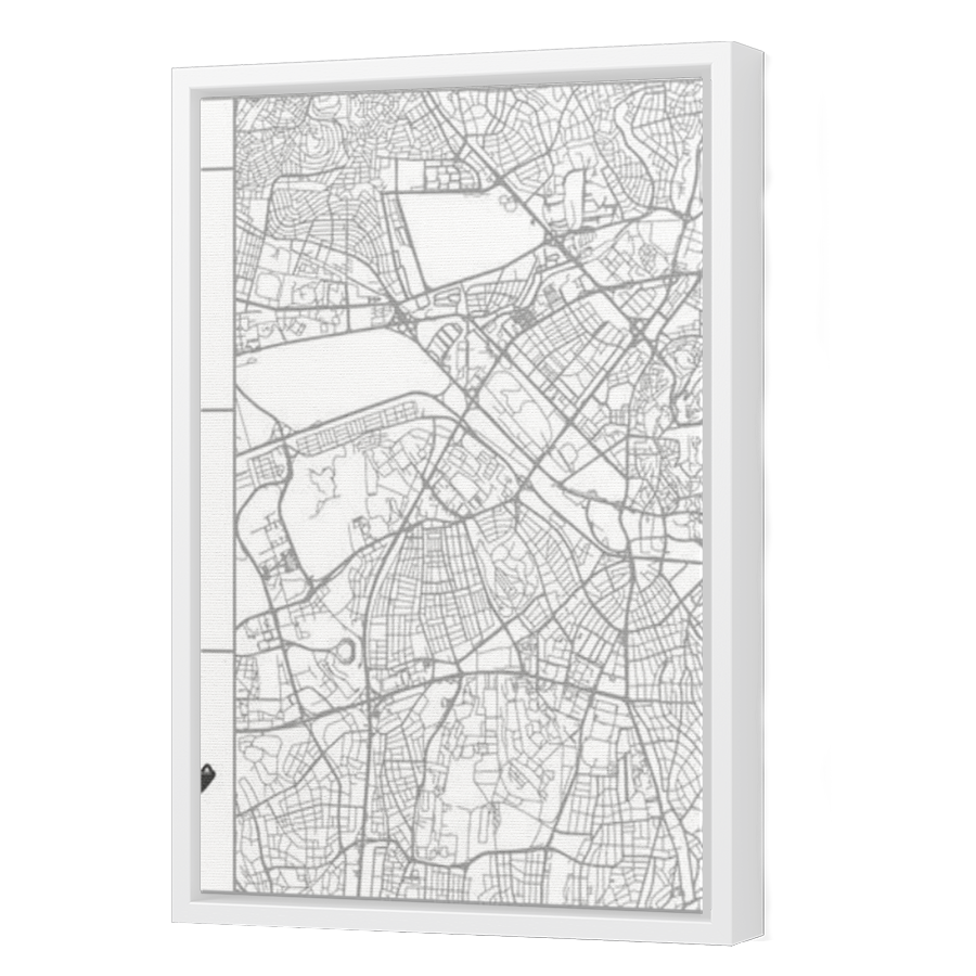 Thumbnail for Canvas - White Floating Frame