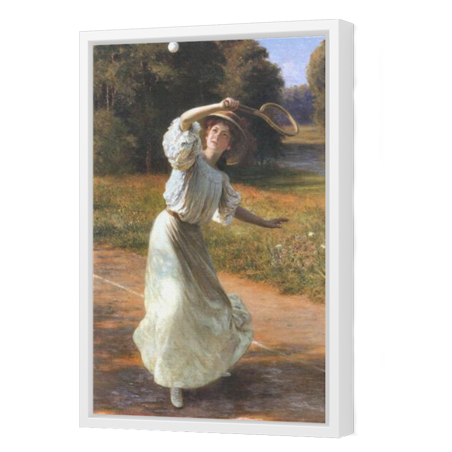 Thumbnail for Canvas - White Floating Frame