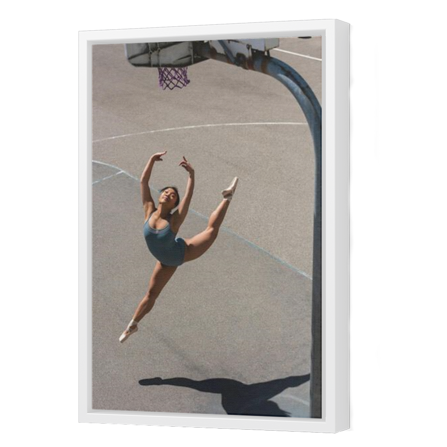 Thumbnail for Canvas - White Floating Frame