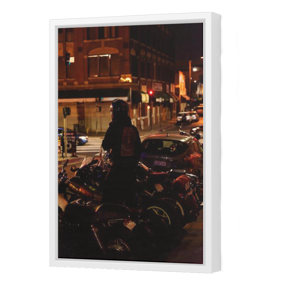 Thumbnail for Canvas - White Floating Frame