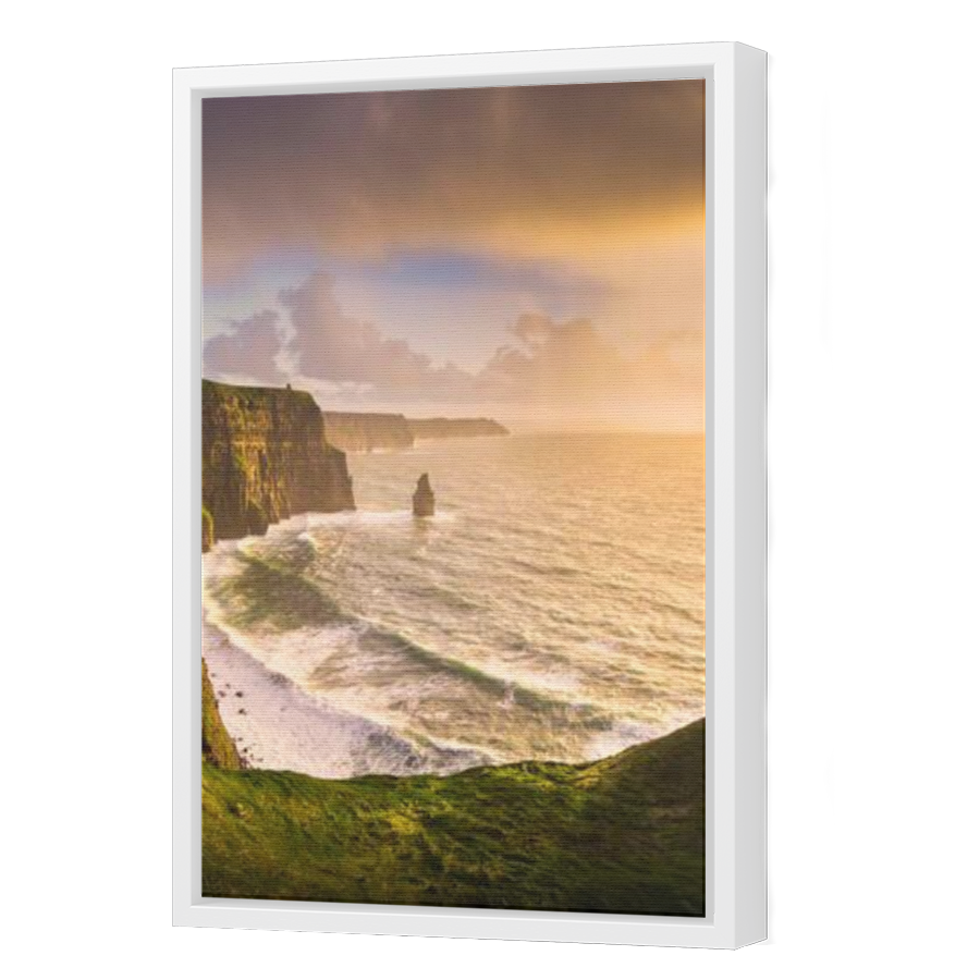Thumbnail for Canvas - White Floating Frame