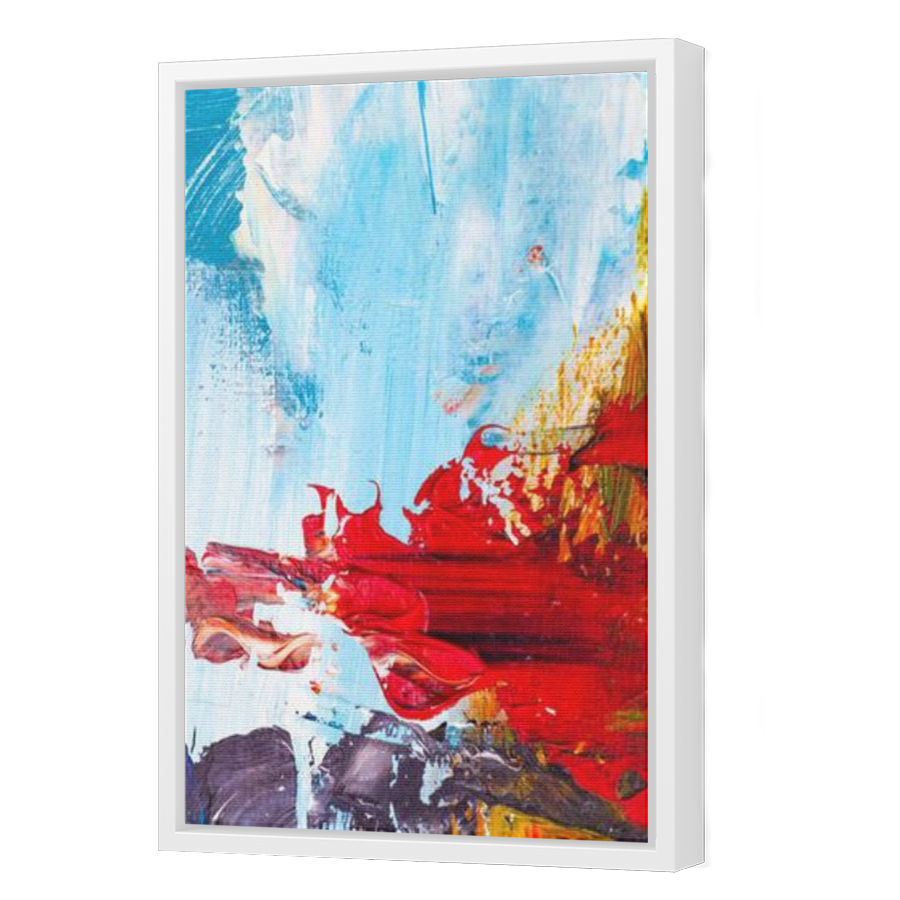 Thumbnail for Canvas - White Floating Frame