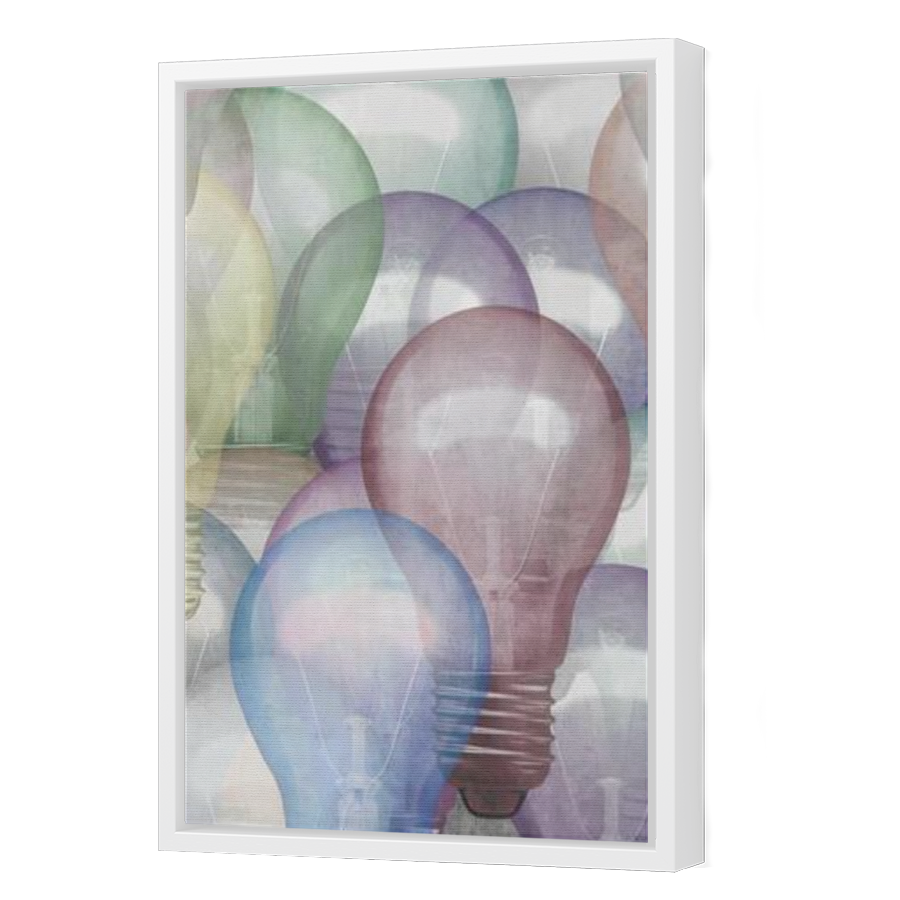 Thumbnail for Canvas - White Floating Frame