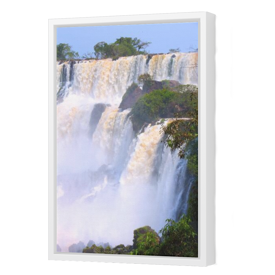 Thumbnail for Canvas - White Floating Frame