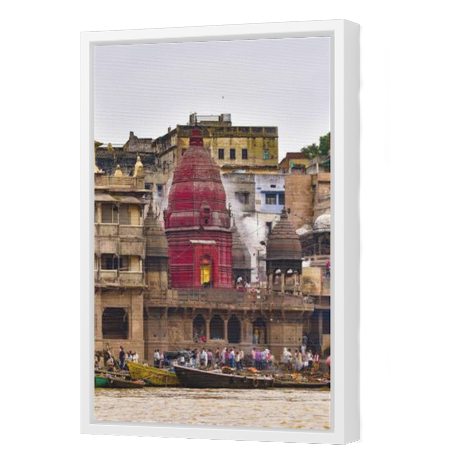 Thumbnail for Canvas - White Floating Frame