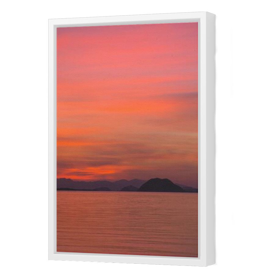 Thumbnail for Canvas - White Floating Frame