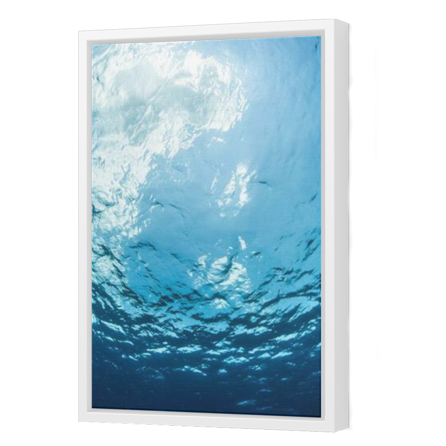Thumbnail for Canvas - White Floating Frame