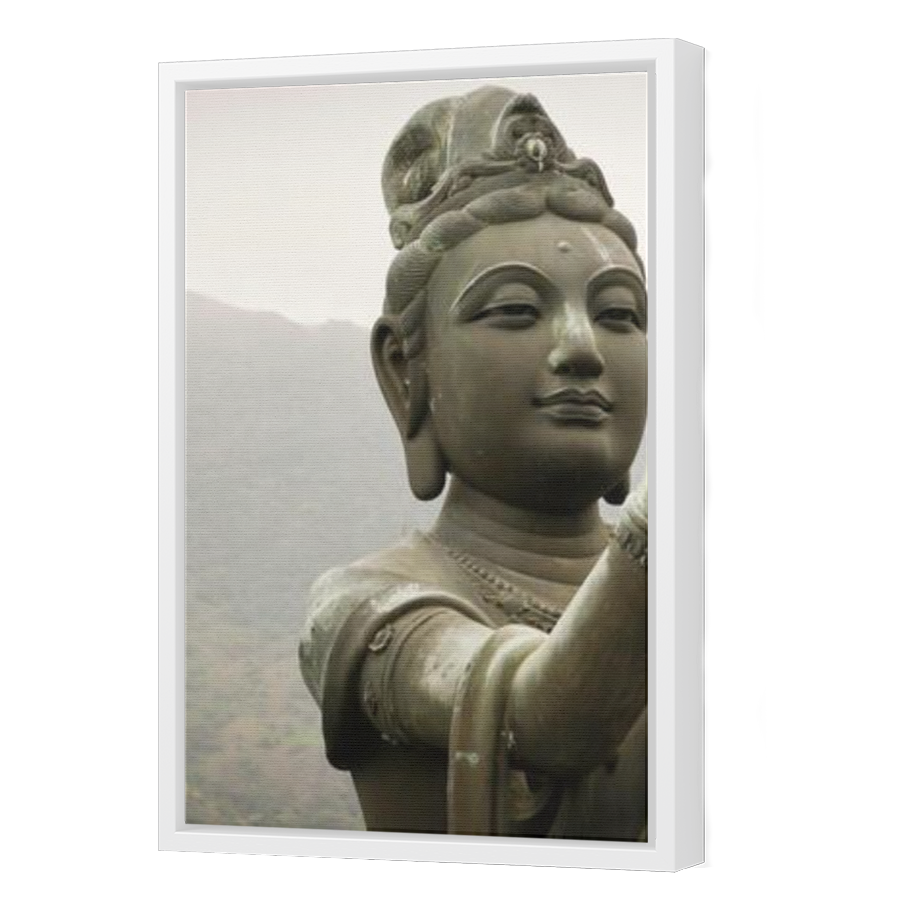 Thumbnail for Canvas - White Floating Frame