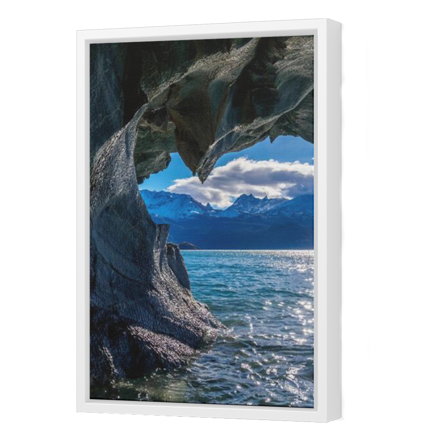 Thumbnail for Canvas - White Floating Frame