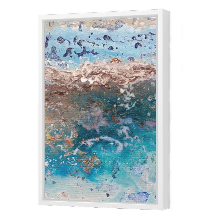 Thumbnail for Canvas - White Floating Frame