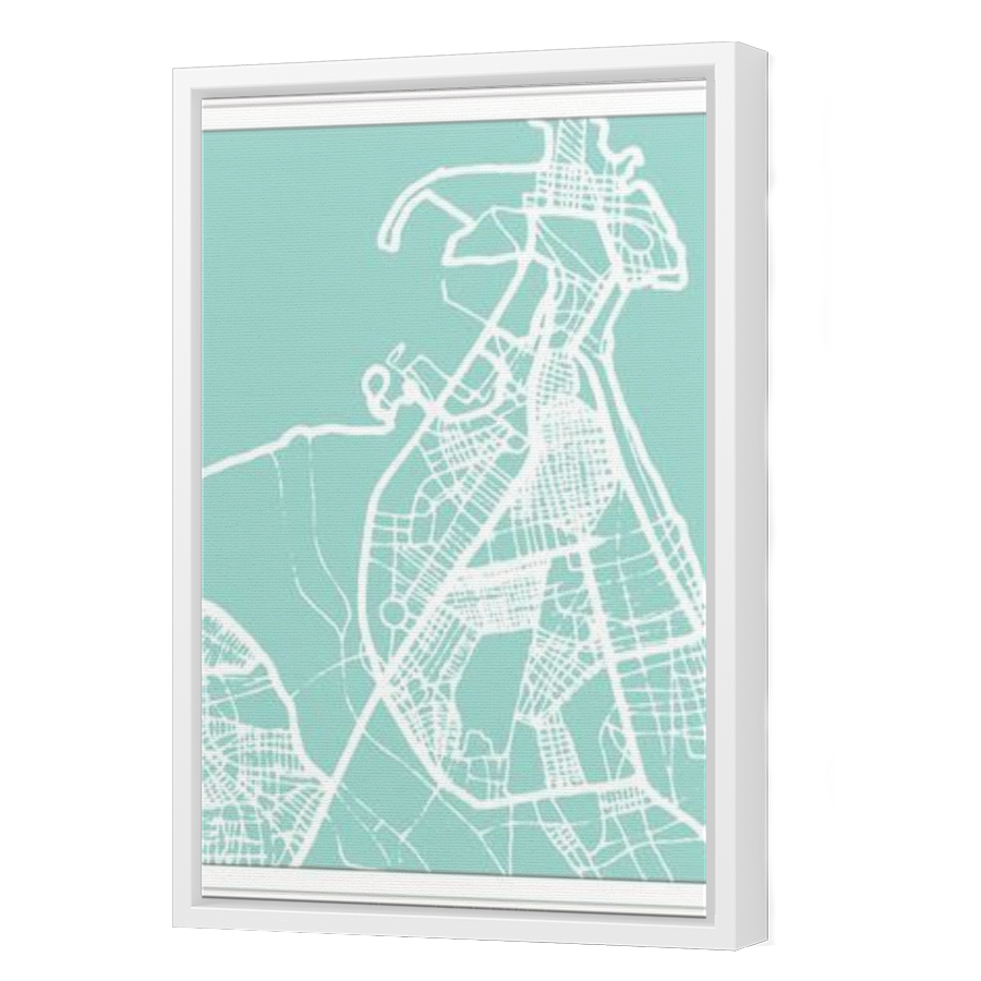 Thumbnail for Canvas - White Floating Frame