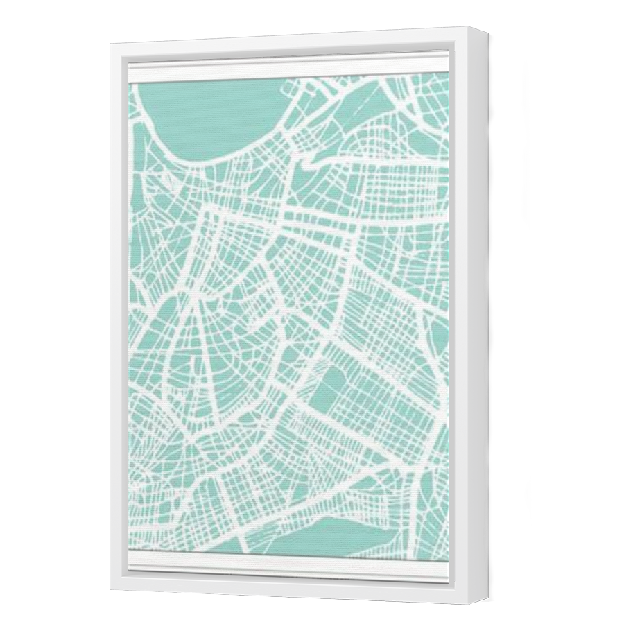 Thumbnail for Canvas - White Floating Frame