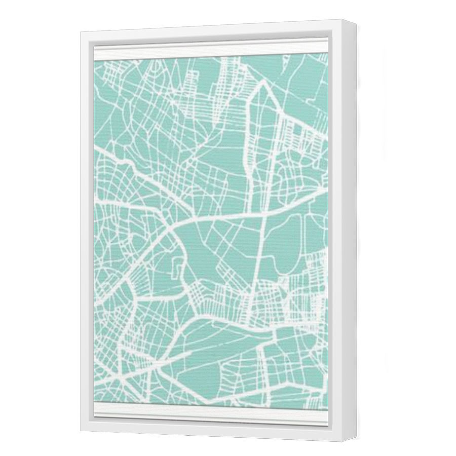Thumbnail for Canvas - White Floating Frame