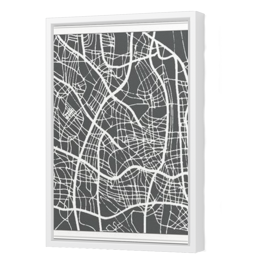 Thumbnail for Canvas - White Floating Frame