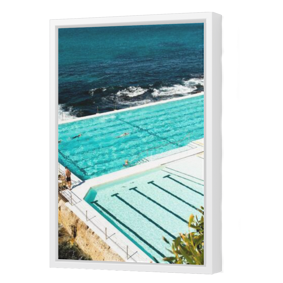 Thumbnail for Canvas - White Floating Frame