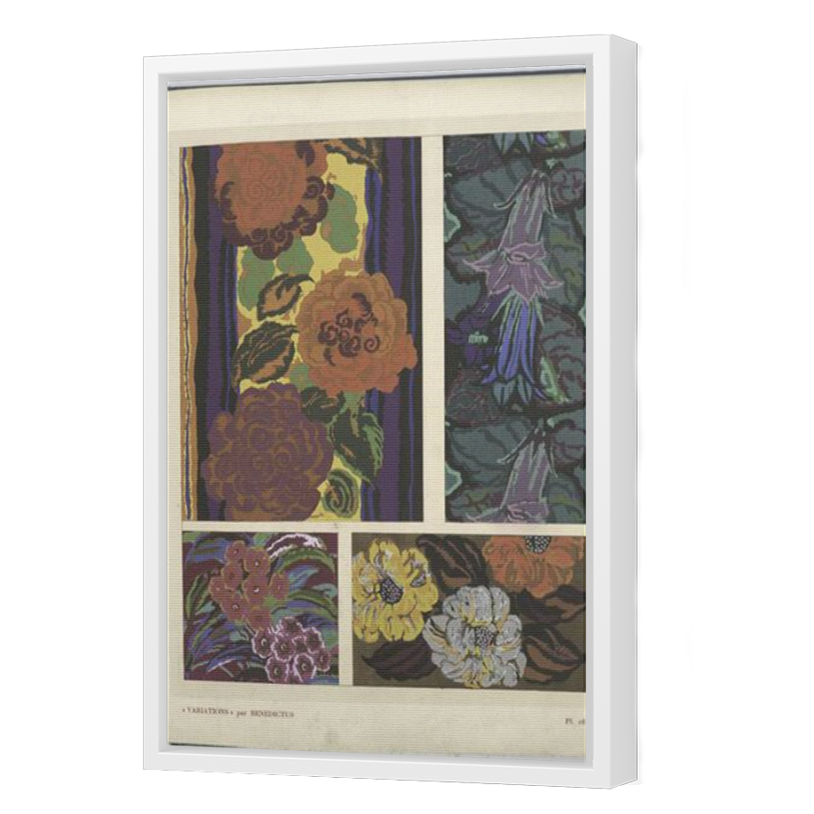 Thumbnail for Canvas - White Floating Frame