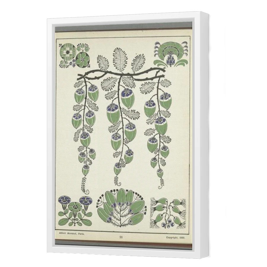 Thumbnail for Canvas - White Floating Frame
